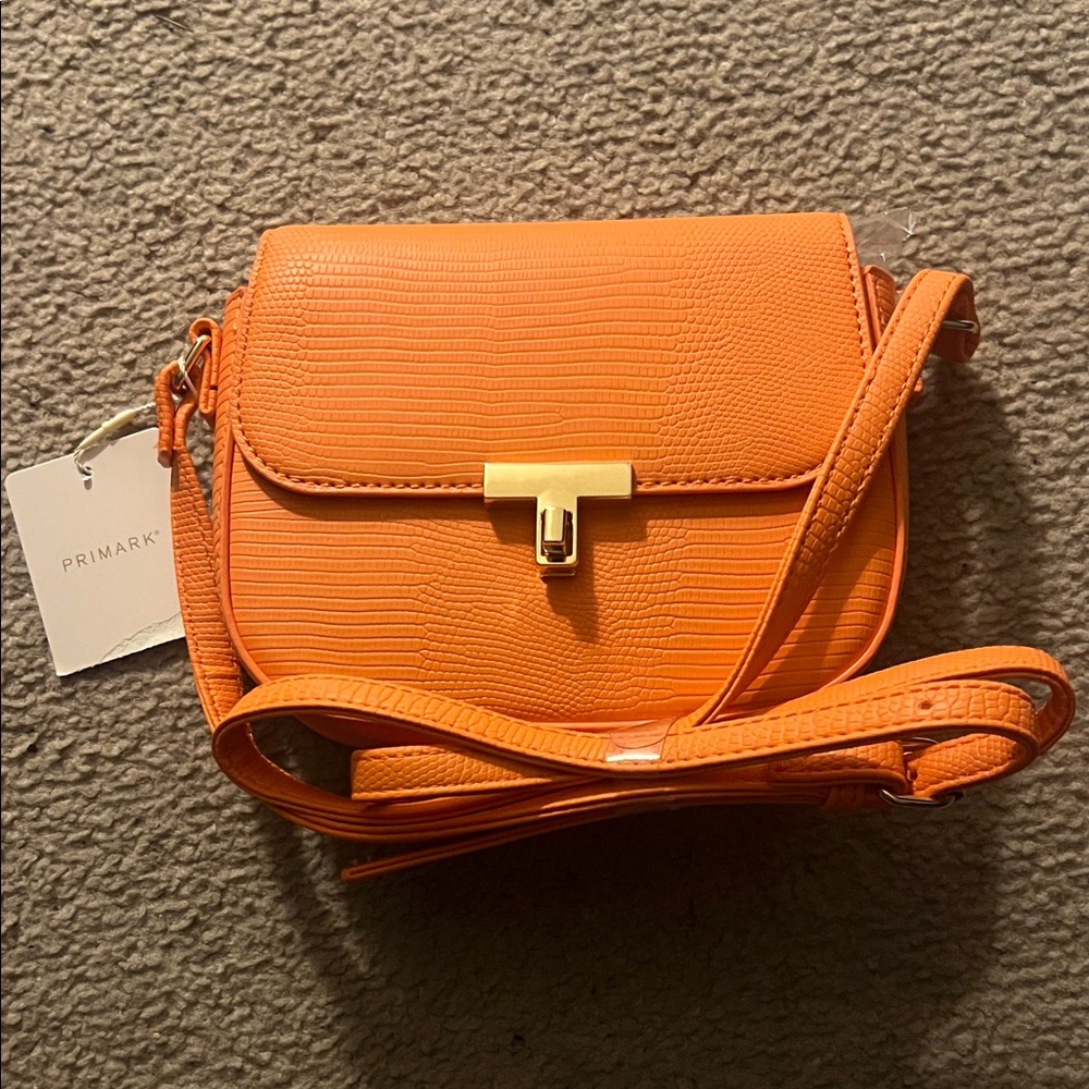 Primark Vibrant Orange Crossbody Bag